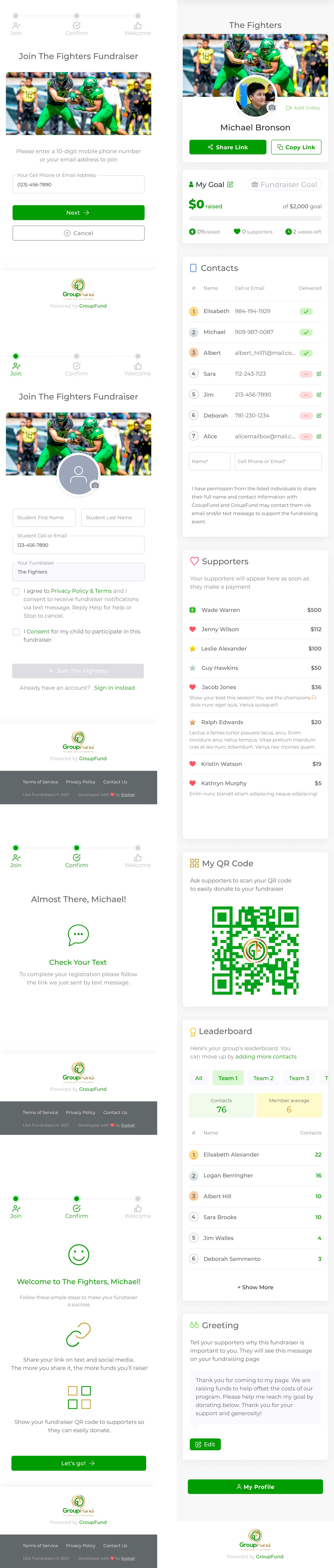 Редизайн профиля студента