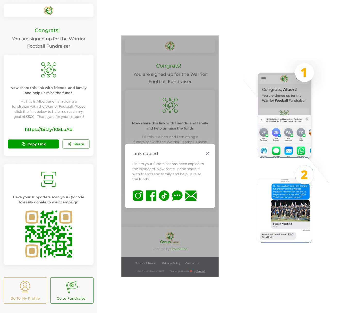 Распространение ссылки